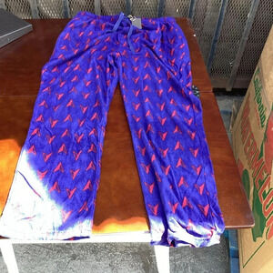 Noble Mount Men's Premium Lounge Pants - Navy/Red